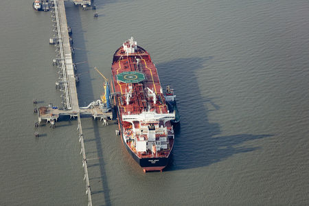 Luftaufnahme NWO Ölhafen