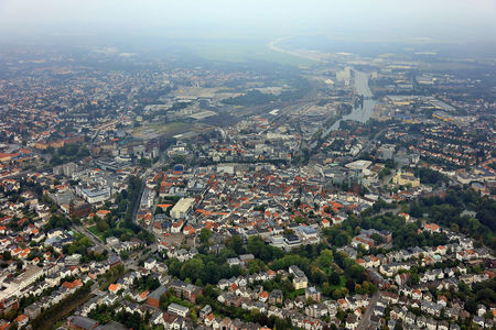 Luftaufnahme Gesamtansicht Innenstadt
