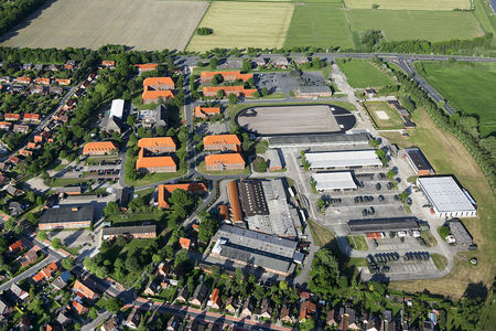 Luftaufnahme Evenburg-Kaserne