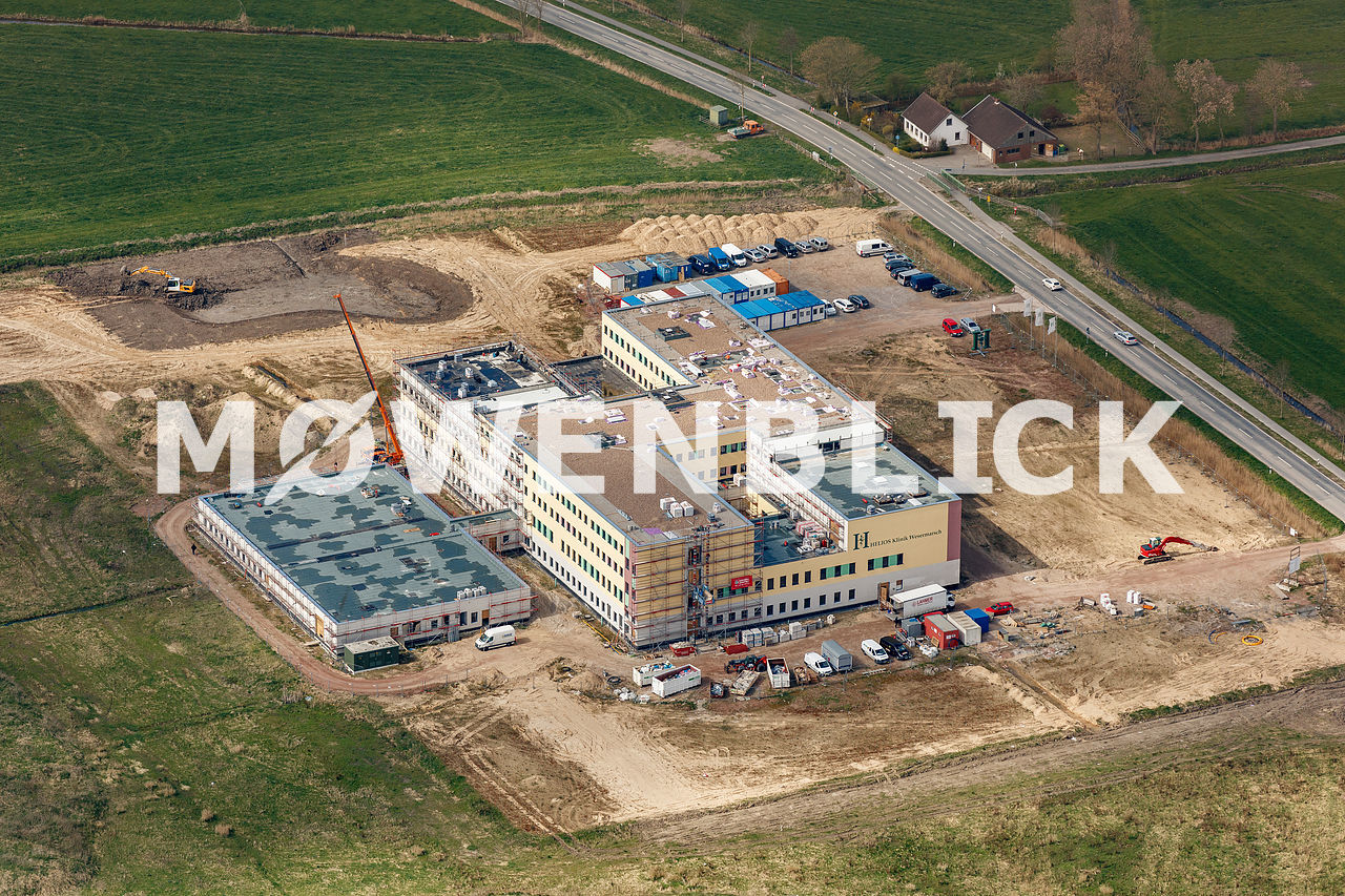 Wesermarsch Klinik Luftbild