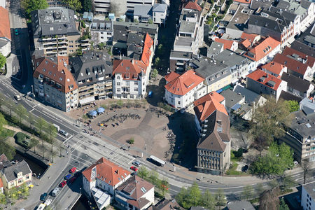 Luftaufnahme Julius-Mosen-Platz
