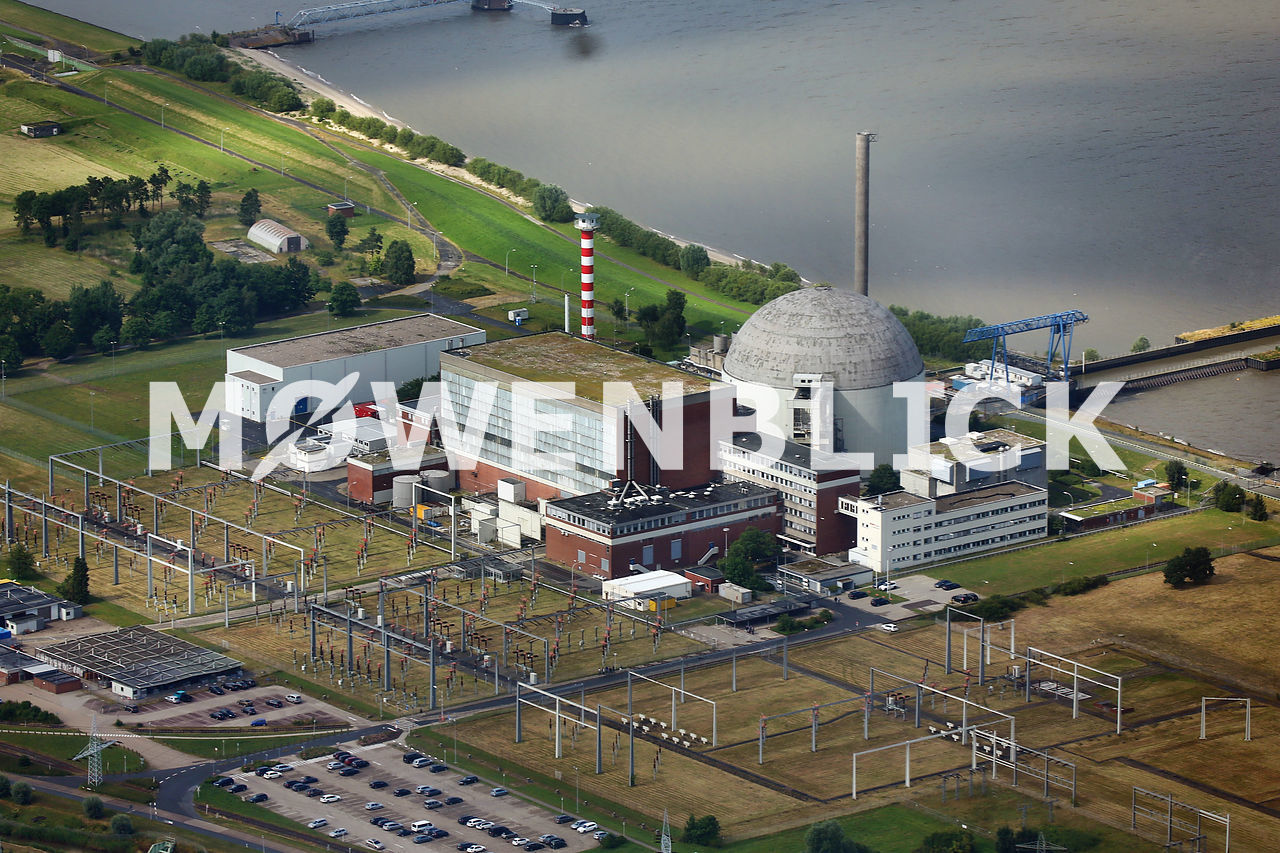 Kernkraftwerk Luftbild