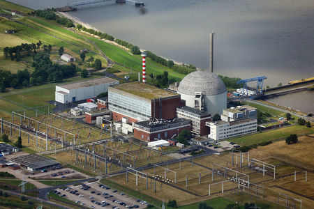 Luftaufnahme Atomkraftwerk
