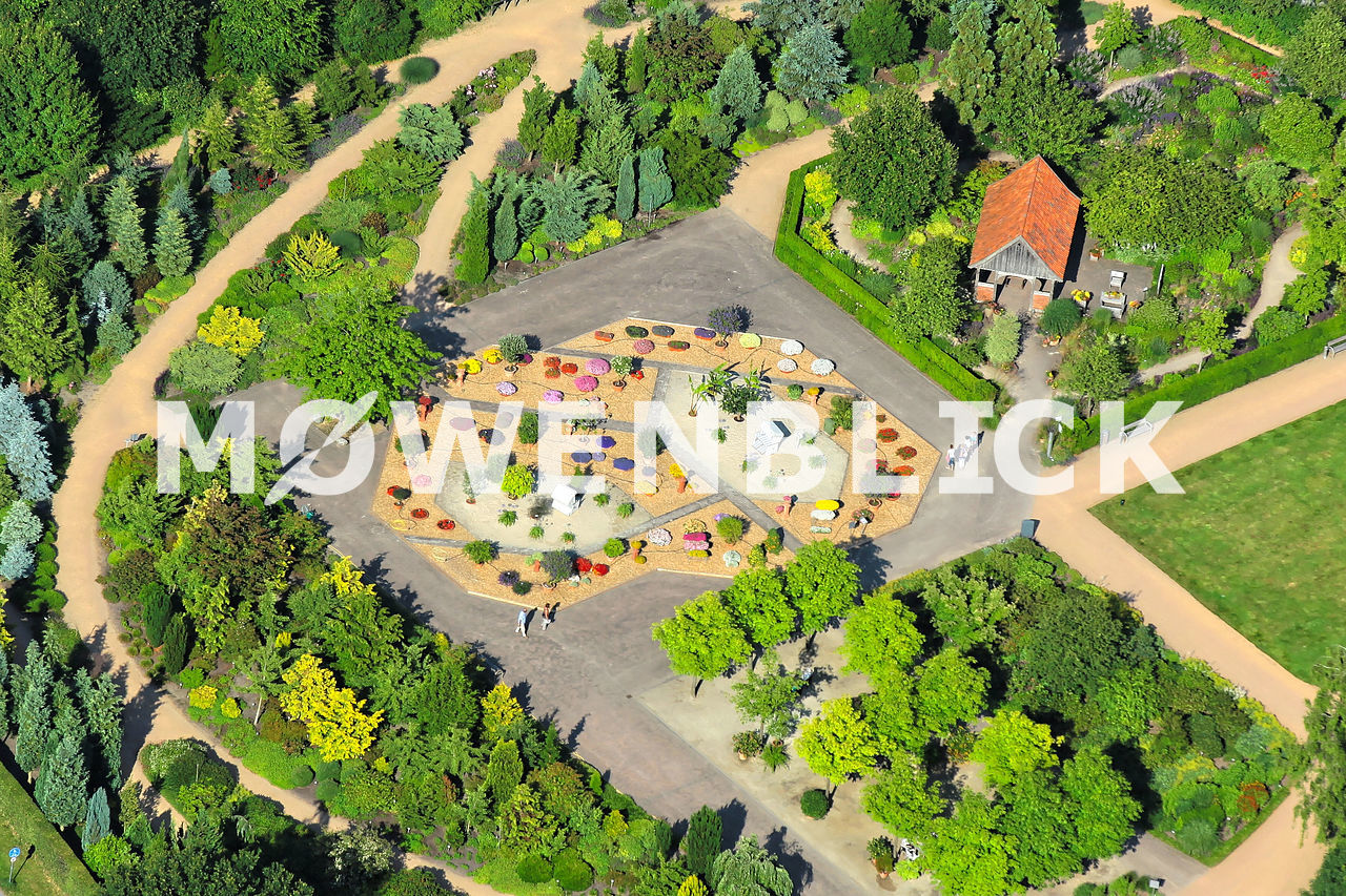 Park der Gärten Luftbild