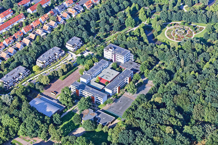 Luftaufnahme Oberschule an der Ronzelenstraße