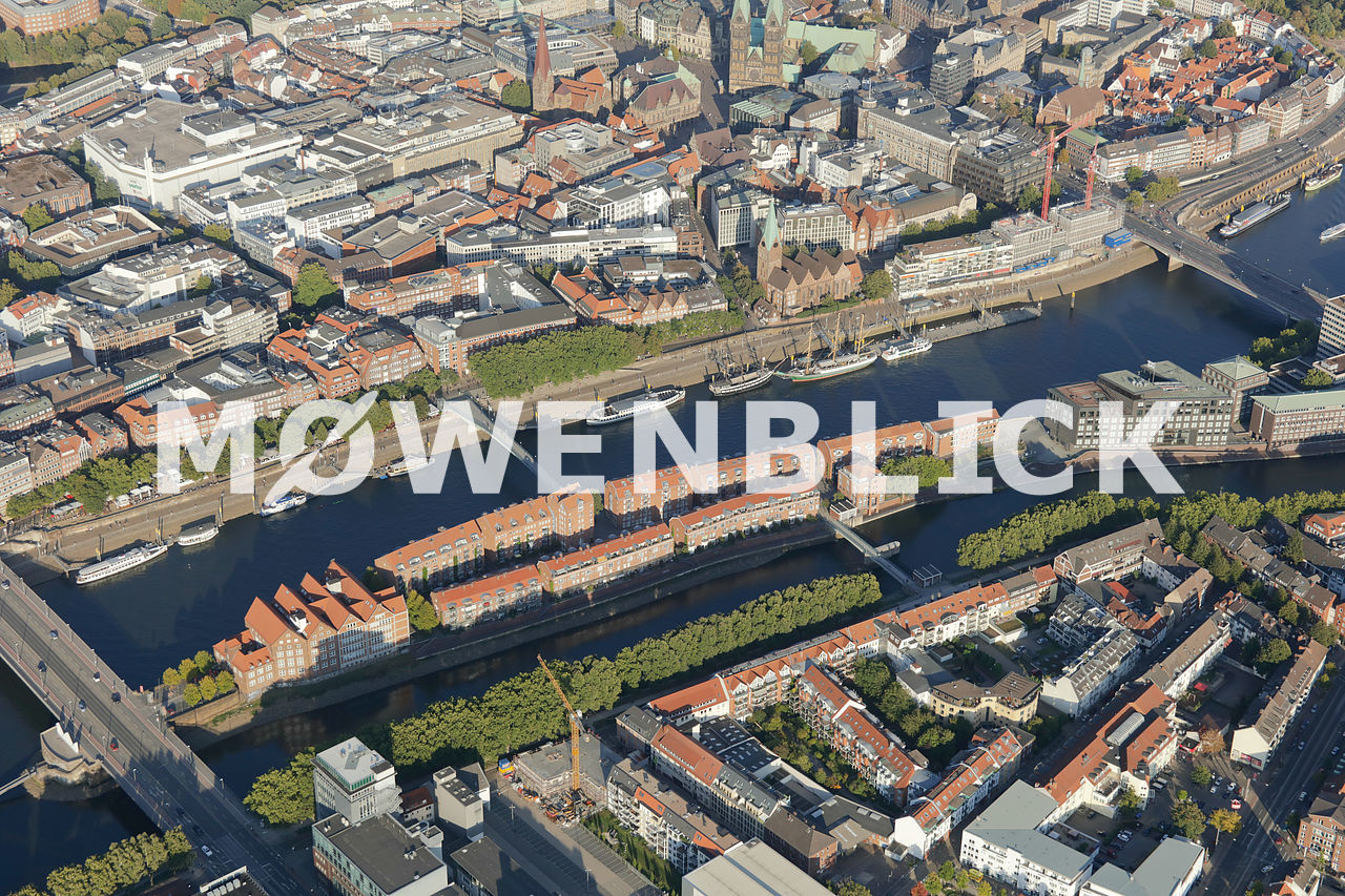 Kleine Weser Luftbild