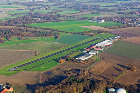 Luftaufnahme Flugplatz Ganderkesee