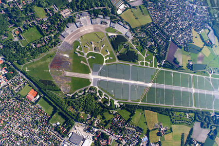 Luftaufnahme Senkrechtaufnahme Fliegerhorst