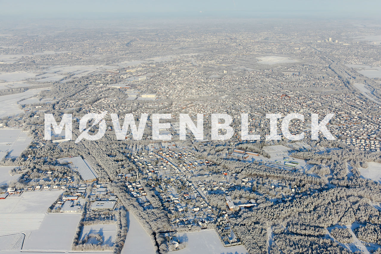 Winterbild Luftbild