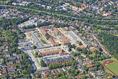 Luftaufnahme Kaserne Donnerschwee