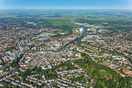 Luftaufnahme Gesamtansicht Oldenburg