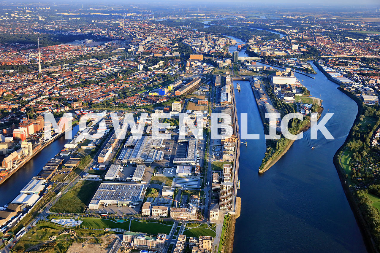 Weser Überseehafen Luftbild