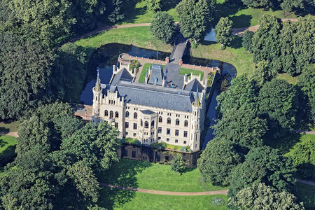 Luftaufnahme Schloss Evenburg