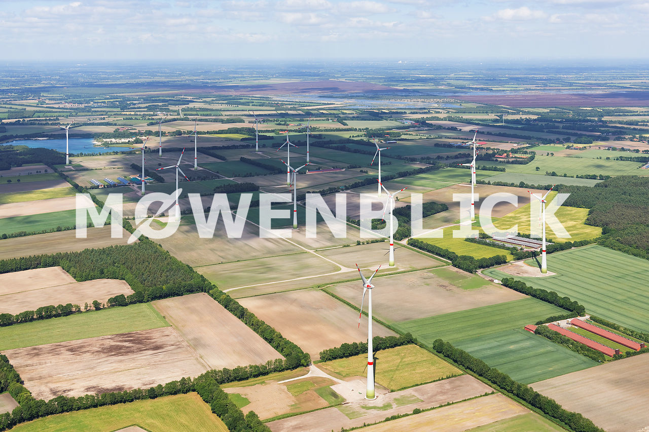 Windpark Kühnemoor Luftbild