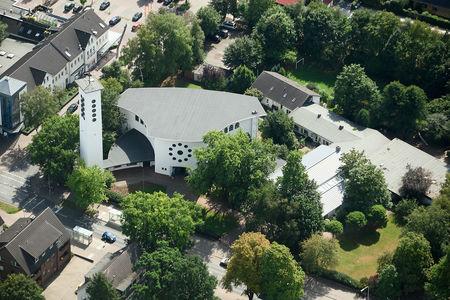 Luftaufnahme Katholische Kirche Sankt Michael
