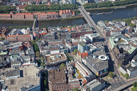 Luftaufnahme Bremen Altstadt 2