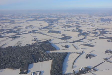 Luftaufnahme Winter