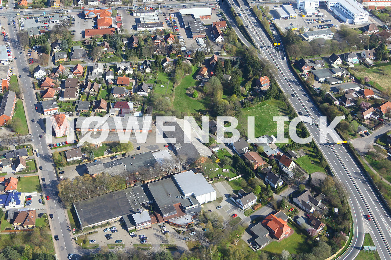 Baugebiet Schagenweg Luftbild