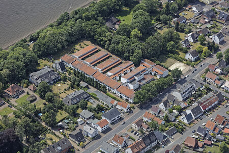 Luftaufnahme Wohnbebauung Dillener Straße