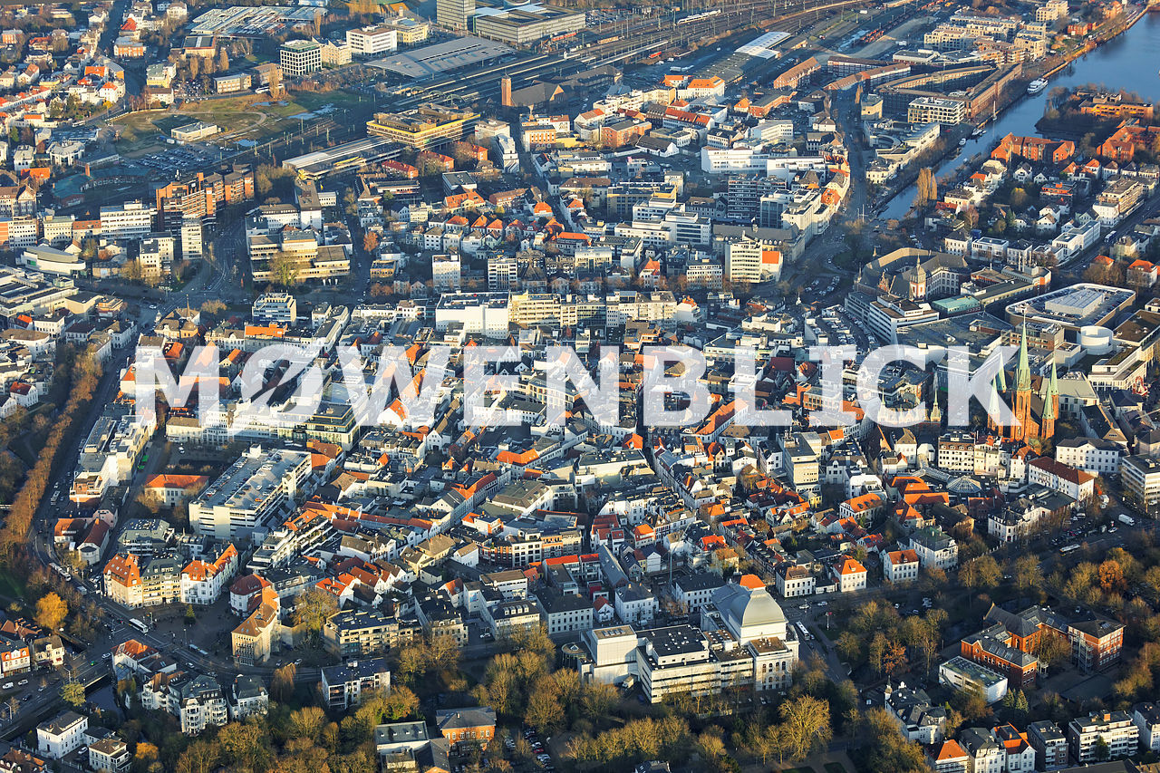 Innenstadt von Oldenburg Luftbild